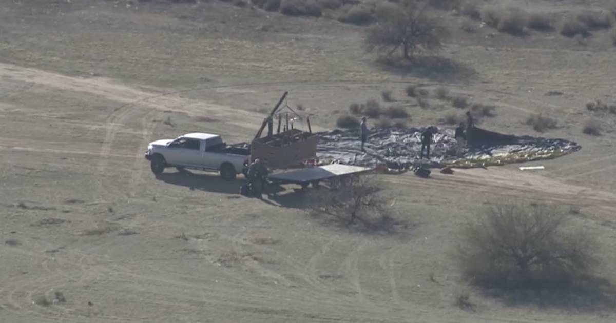 US: Four killed, one injured in hot air balloon crash in Arizona desert